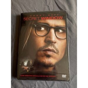 Secret‎ Window DVD Johnny Depp 2004 Movie Brand New Sealed